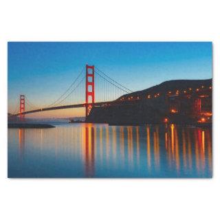 Scenic San Francisco Bridge Tissue  Paper