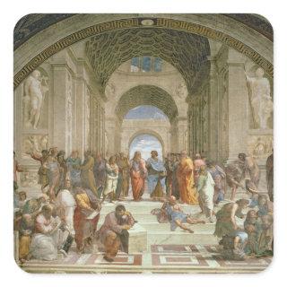 School of Athens, from the Stanza della Square Sticker