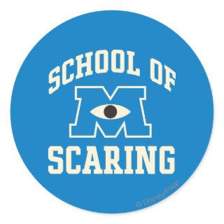 School of Scaring Classic Round Sticker