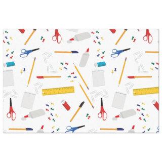 School Office & Crafts Supplies Pattern Tissue Paper