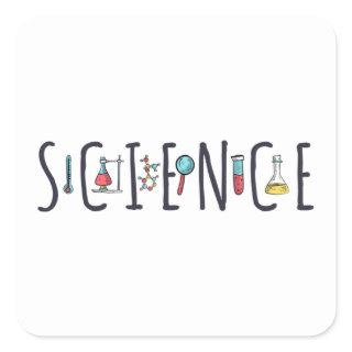 Science Square Sticker