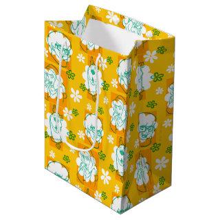 Scooby-Doo | Character Floral Pattern Medium Gift Bag