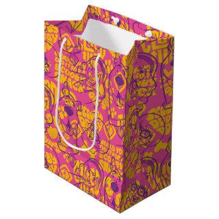 Scooby-Doo | Funky Flower Pattern Medium Gift Bag