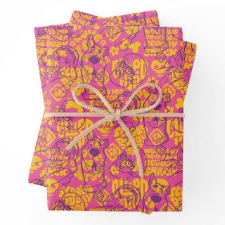 Scooby-Doo | Funky Flower Pattern  Sheets