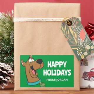 Scooby-Doo Happy Face | Personalized Rectangular Sticker
