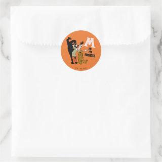 Scooby-Doo | M is for Monster Classic Round Sticker