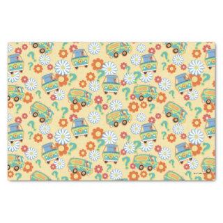 Scooby-Doo Mystery Machine Flower Pattern Tissue Paper