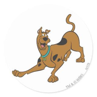 Scooby-Doo Ready To Play Classic Round Sticker