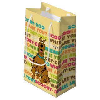 Scooby-Doo Running "Where Are You?" Small Gift Bag