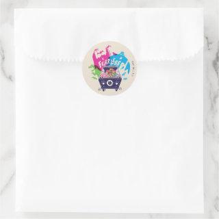 Scooby-Doo | The Fearless Mystery Machine Classic Round Sticker