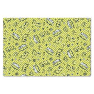 Scooby Snacks Galore Checker Pattern Tissue Paper