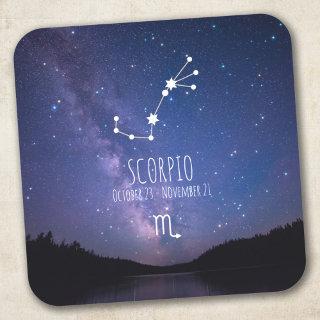 Scorpio | Personalized Zodiac Constellation Square Sticker