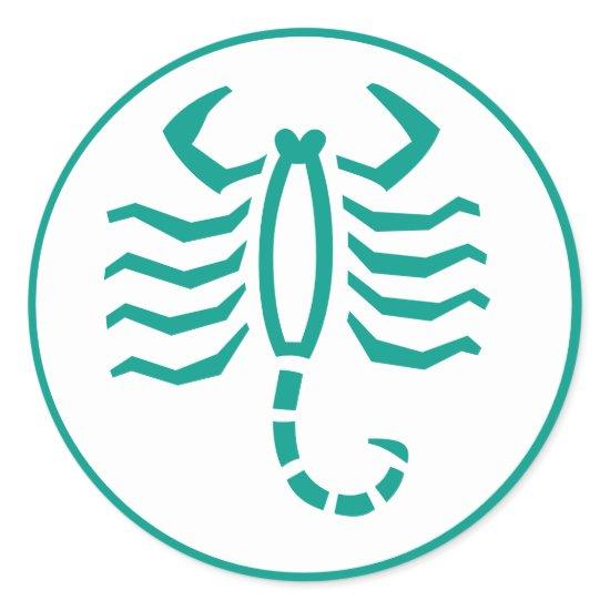 Scorpio Scorpion Horoscope Zodiac Sign Stickers