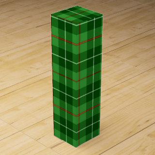 Scotland Galloway District Tartan Wine Box