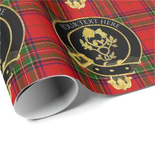 Scottish Clan Crest Rose Thistle
