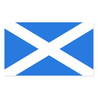 Scottish Flag stkcn Rectangular Sticker
