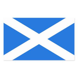 Scottish Flag stkcn Rectangular Sticker