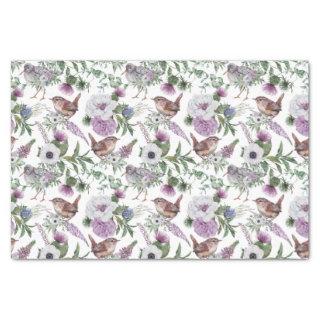 Scottish Floral and Tartan Series Design 23 Tissue Paper