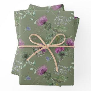 Scottish flowers  sheets