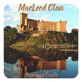 Scottish MacLeod Clan's Dunvegan Castle Sticker
