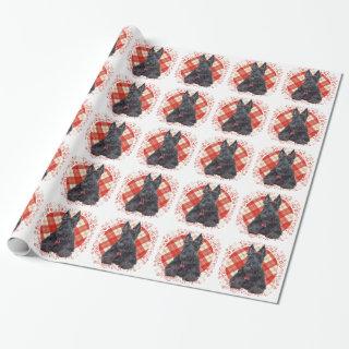 Scottish Terrier on Tartan