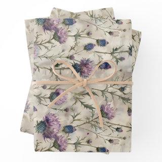Scottish Thistle design  Sheets