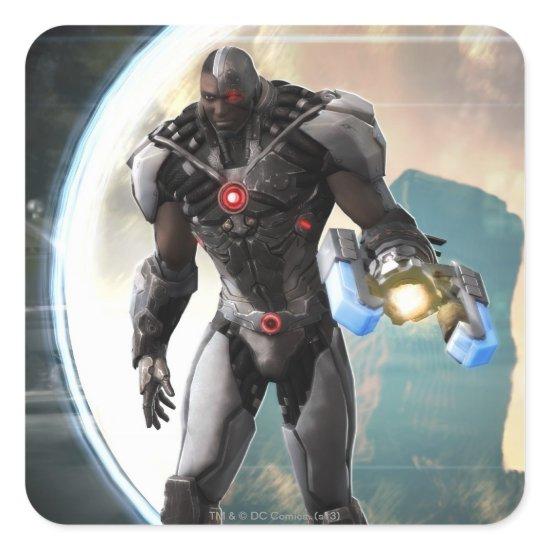 Screenshot: Cyborg 2 Square Sticker