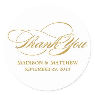 SCRIPTED | WEDDING THANK YOU FAVOR LABEL