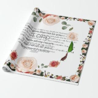 Scripture, Psalm 9, All Your Wonderful Deeds LORD