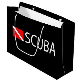 Scuba Diver Large Gift Bag