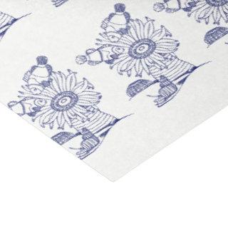 Sea Anemone Fish Snail Ocean DIY Colors Blue Tissue Paper