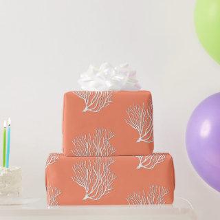 Sea Coral Pattern Color Choice All Occasion Wrappi