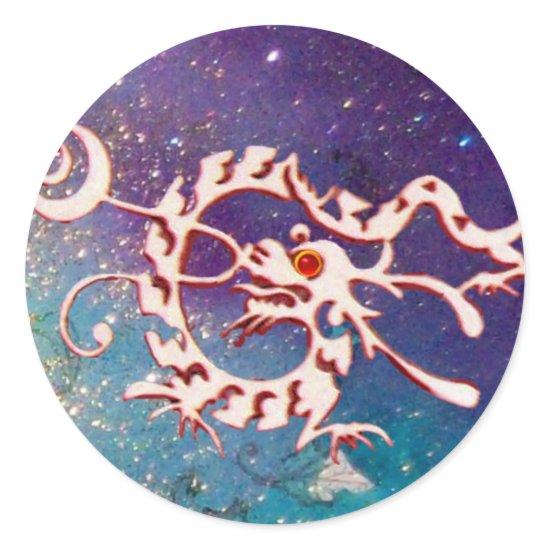 SEA DRAGON 2 CLASSIC ROUND STICKER
