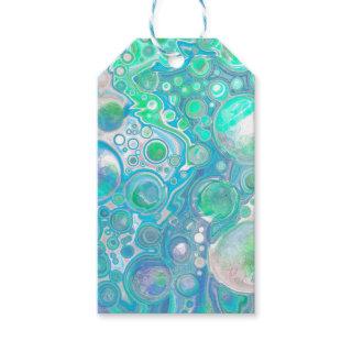 Sea Glass Marble To and From  Gift Tags