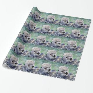 Sea Otter Painting
