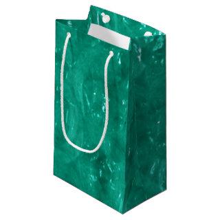 Seafoam Green Dappled Water Small Gift Bag