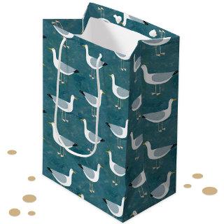 Seagull Nautical Medium Gift Bag