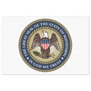 Seal of Mississippi (US State) Tissue Paper