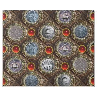 SEAL OF THE KNIGHTS TEMPLAR Red Ruby Gems
