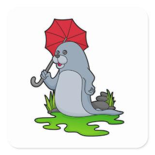 Seal Raining Umbrella
