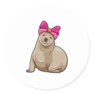 Seal with Ribbon