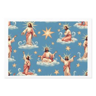 Seamless Jesus Pattern Religion Gift Christianity   Sheets