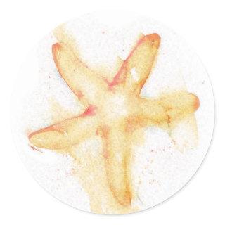 Seastar Watercolor Sticker
