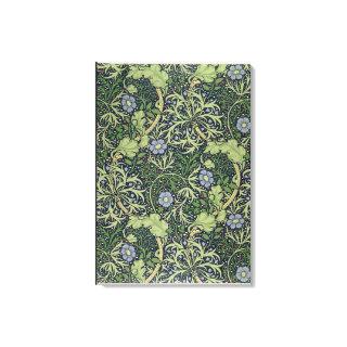 Seaweed Wallpaper Design, printed by John Henry De Canvas Print