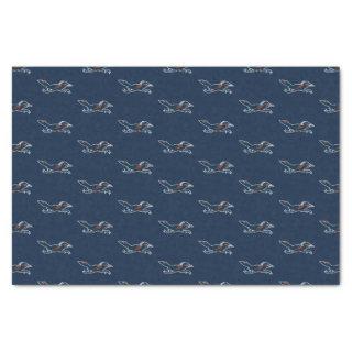 Secondary Marks Roadrunner Tissue Paper
