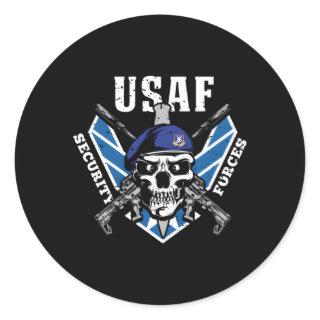 Security Forces Classic Round Sticker