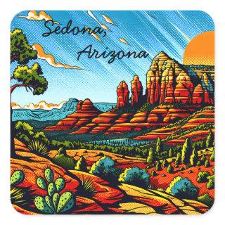 Sedona, Arizona  Square Sticker