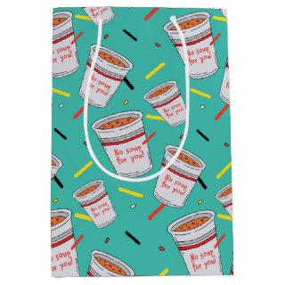 Seinfeld | No Soup For You Pattern Medium Gift Bag