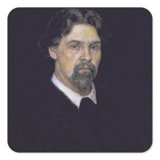 Self Portrait, 1913 Square Sticker