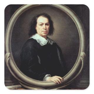 Self portrait, c.1670-73 square sticker